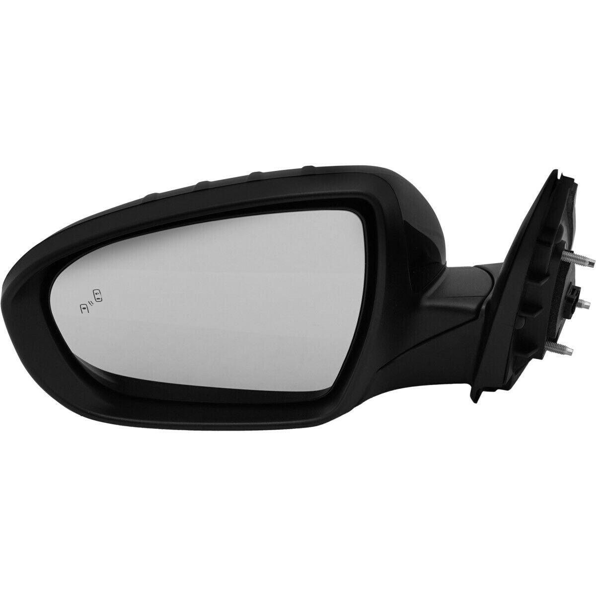 Rétroviseur extérieur côté conducteur Kia Optima 2014-2019, électrique, chauffant, avec clignotant et surveillance d'angle mort, KI1320206