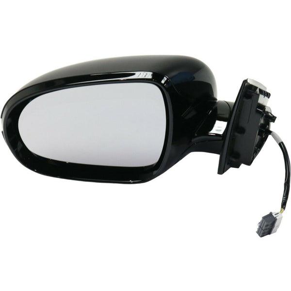 2016-2020 Kia Sorento Mirror Driver Side Power Heated Ptm Without Camera/Blind Spot With Signal Manual Fold