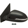 2018 Kia Rio Hatcheback Mirror Driver Side Power Black With Signal