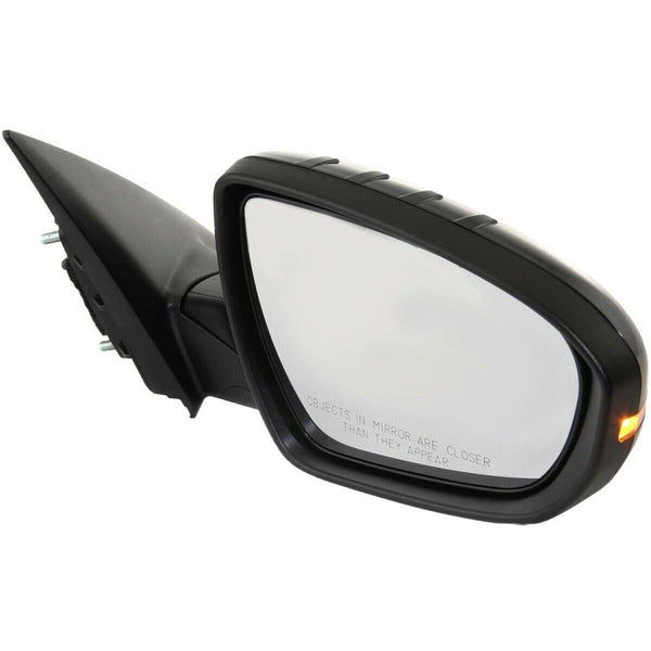 2012-2013 Kia Optima Mirror Passenger Side Power Heated With Signal Lamp With Manual Folding