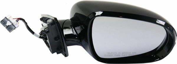 2016-2020 Kia Sorento Mirror Passenger Side Power Heated Ptm Without Camera/Blind Spot With Signal Manual Fold