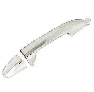 Poignée de porte arrière extérieure côté passager, chromée avec cache, pour Kia Spectra 2005-2007, référence KI1521122