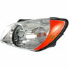2004-2006 Kia Spectra Head Lamp Driver Side Chrome Lx Model High Quality