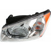 2004-2006 Kia Spectra Head Lamp Driver Side Chrome Lx Model