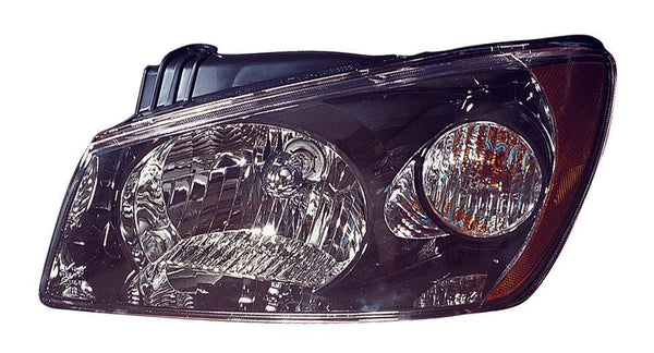 2004-2006 Kia Spectra Head Lamp Driver Side (Smoked) Ex/Sx High Quality
