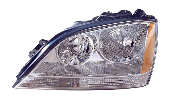 2005-2006 Kia Sorento Head Lamp Driver Side Without Sport High Quality