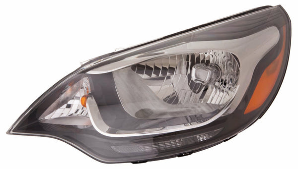 Head Lamp Driver Side Kia Rio Sedan 2012-2017 Capa