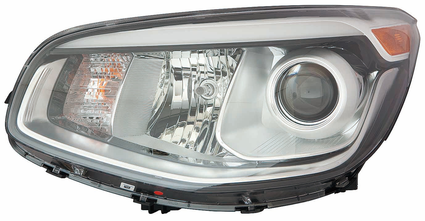 Phare avant gauche (côté conducteur) pour Kia Soul 2014-2016, halogène, à projection, sans allumage automatique, référence Ki2502168C - Hunt Parts