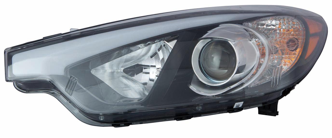 Phare avant gauche (côté conducteur) pour Kia Forte5 Hatchback 2014-2016, halogène, sans feu de position LED, haute qualité, KI2502170