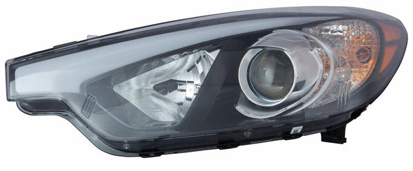 2014-2016 Kia Forte Head Lamp Driver Side Halogen Without Led Position Lamp High Quality