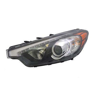 2014-2015 Kia Forte5 Hatchback Head Lamp Driver Side Halogen With Led Position Lamp High Quality