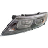 2014-2015 Kia Optima Head Lamp Driver Side Halogen Black Bezel Without Led Usa Built Ex/Lx High Quality
