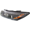 2014-2015 Kia Optima Head Lamp Driver Side Halogen Black Bezel With Led Usa Built High Quality