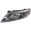 2014-2015 Kia Optima Head Lamp Driver Side Halogen Black Bezel With Led Usa Built High Quality