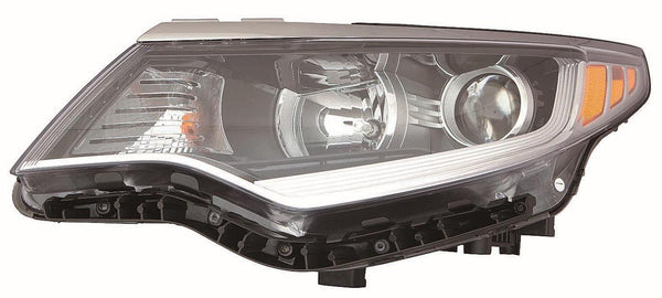 Head Lamp Driver Side Kia Magentis 2016-2018 Halogen Projector Type 1 Capa , Ki2502196C