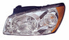 2004-2006 Kia Spectra Head Lamp Passenger Side Chrome Lx Model High Quality