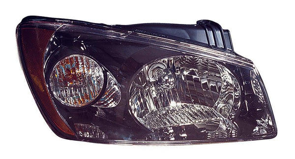 2005-2006 Kia Spectra Head Lamp Passenger Side (Smoked) Ex/Sx High Quality