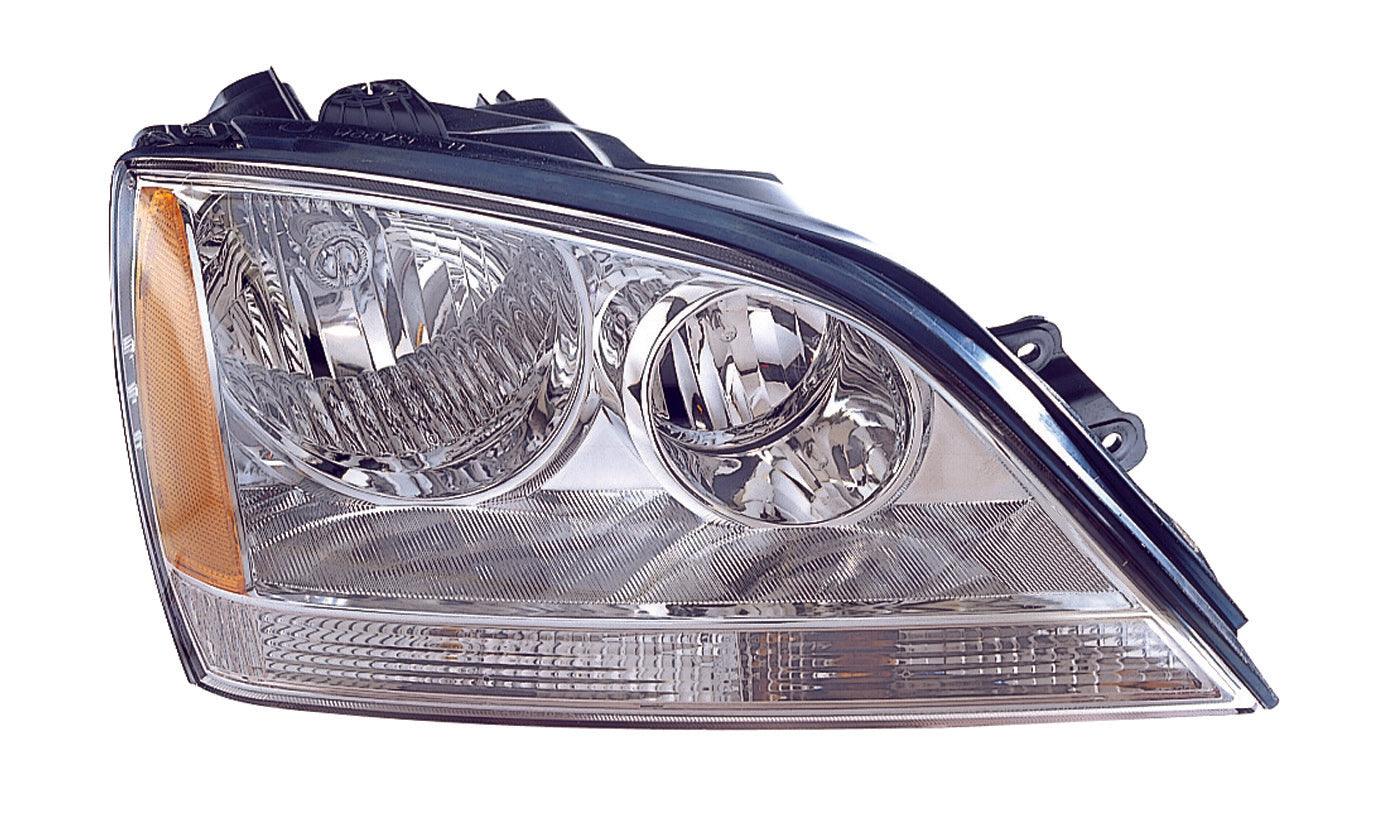Phare avant côté passager pour Kia Sorento 2005-2006 (sans version Sport), haute qualité, KI2503121
