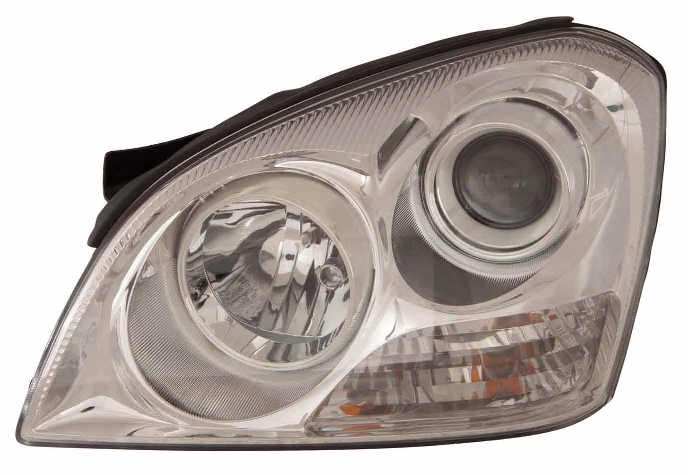 Phare avant côté passager pour Kia Optima 2006-2007 avec insert chromé, sans pack application, jusqu'au 16/04/2007, haute qualité, KI2503124