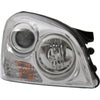 2007-2008 Kia Optima Head Lamp Passenger Side Without App Pkg With Chrome Bezel High Quality