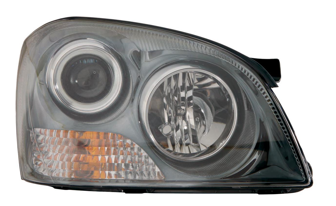 Phare avant côté passager Kia Magentis 2007-2008 avec insert noir et pack esthétique Capa, KI2503137C - Hunt Parts