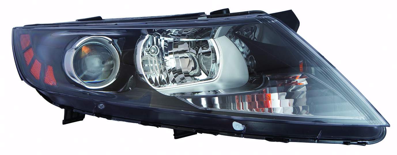 Phare avant côté passager pour Kia Magentis 2011-2013 (fabrication coréenne), référence Ki2503155C - Hunt Parts
