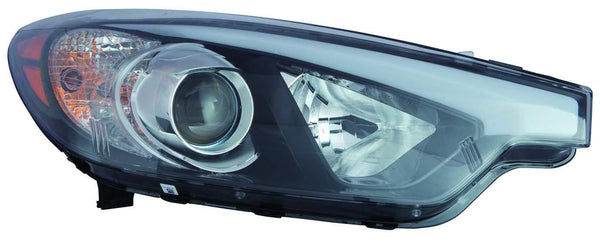 2014-2016 Kia Forte Head Lamp Passenger Side Halogen Without Led Position Lamp High Quality