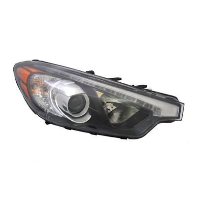 2014-2015 Kia Forte Head Lamp Passenger Side Halogen With Led Position Lamp High Quality