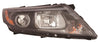 Head Lamp Passenger Side Kia Magentis 2014-2015 Halogen Black Bezel Without Led Usa Built Ex/Lx , Ki2503175U