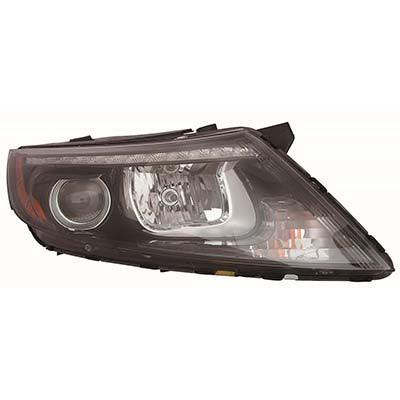 2014-2015 Kia Optima Head Lamp Passenger Side Hid With Drl Usa Built High Quality