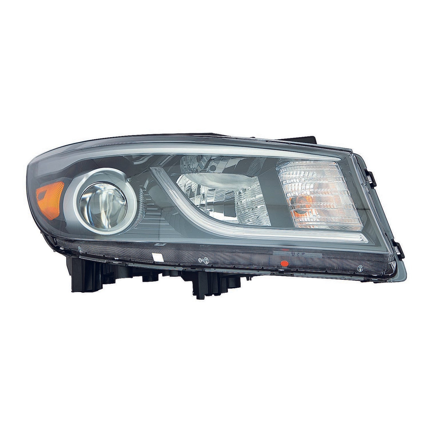 Phare avant côté passager pour Kia Sedona 2015-2018, halogène, référence KI2503181C - Hunt Parts