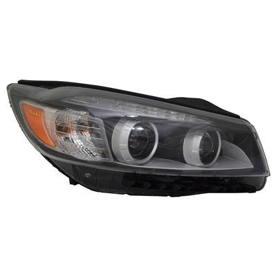Phare avant côté passager pour Kia Sorento 2016-2018, halogène avec éclairage d'accentuation LED haute qualité, KI2503186