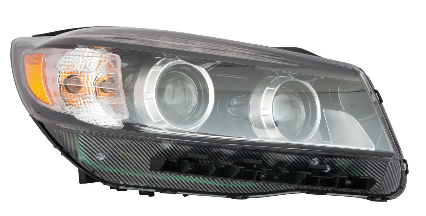Phare avant côté passager pour Kia Sorento 2016-2018 avec phare HID sans phare adaptatif, référence KI2503193C - Hunt Parts