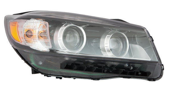 2016-2018 Kia Sorento Head Lamp Passenger Side With Hid Without Adaptive High Quality