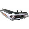 2017-2018 Kia Forte5 Hatchback Head Lamp Passenger Side Halogen Without Led High Quality