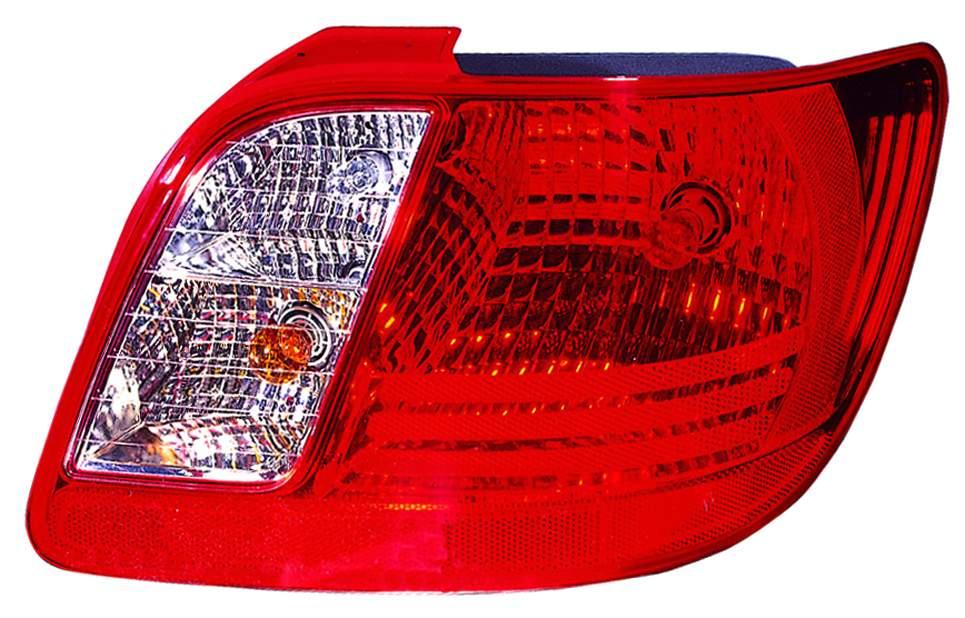 Feu arrière côté passager pour Kia Rio berline 2006-2011, haute qualité, KI2801128