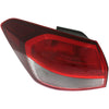 2017-2018 Kia Forte Tail Lamp Driver Side Halogen High Quality