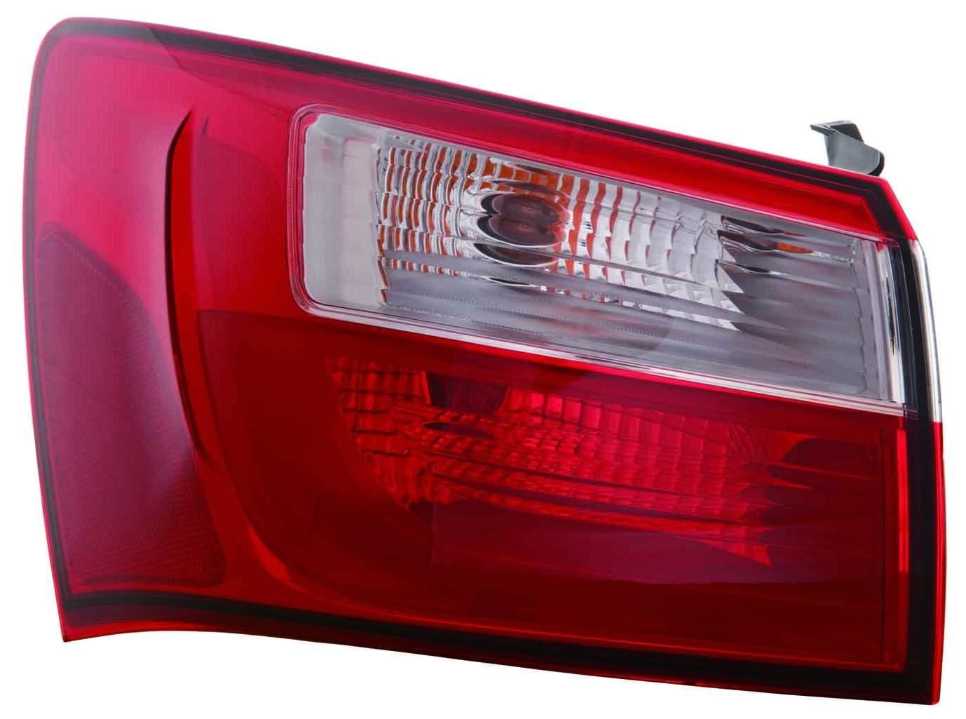 Feu arrière côté passager pour Kia Rio berline 2012-2017 sans LED EX/LX haute qualité, KI2805109