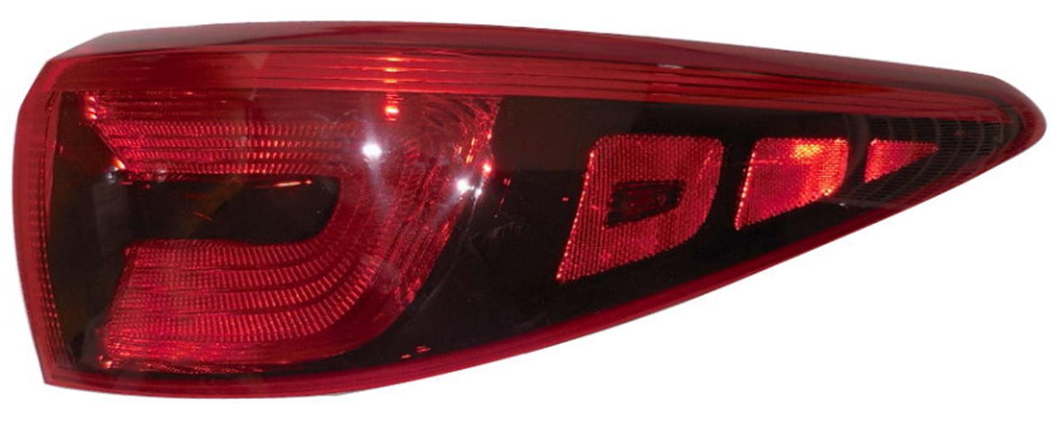Feu arrière côté passager pour Kia Sportage 2017-2019, ampoule à lentille transparente, sans pack Sport, référence KI2805132C - Hunt Parts