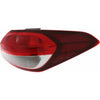 2017-2018 Kia Forte Tail Lamp Passenger Side Halogen High Quality