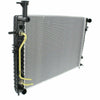 2009-2010 Kia Sportage Radiator (13077) 2.0L Side Plates Are 5/8-Inch Wide