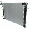2008-2009 Hyundai Tucson Radiator (13077) 2.0L Side Plates Are 5/8-Inch Wide