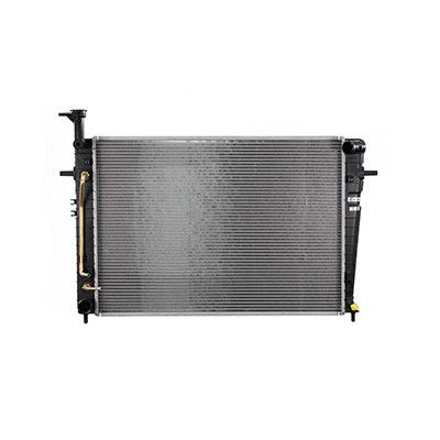 2009-2010 Kia Sportage Radiator (13077) 2.0L Side Plates Are 5/8-Inch Wide