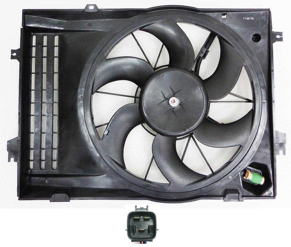 Ensemble ventilateur de radiateur Hyundai Tucson 2005-2009 2.7L, KI3115116