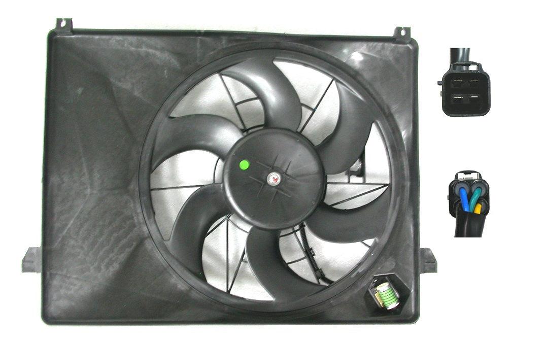 Ensemble ventilateur de radiateur Kia Rondo 2007-2010 2.4/2.7L, KI3115122