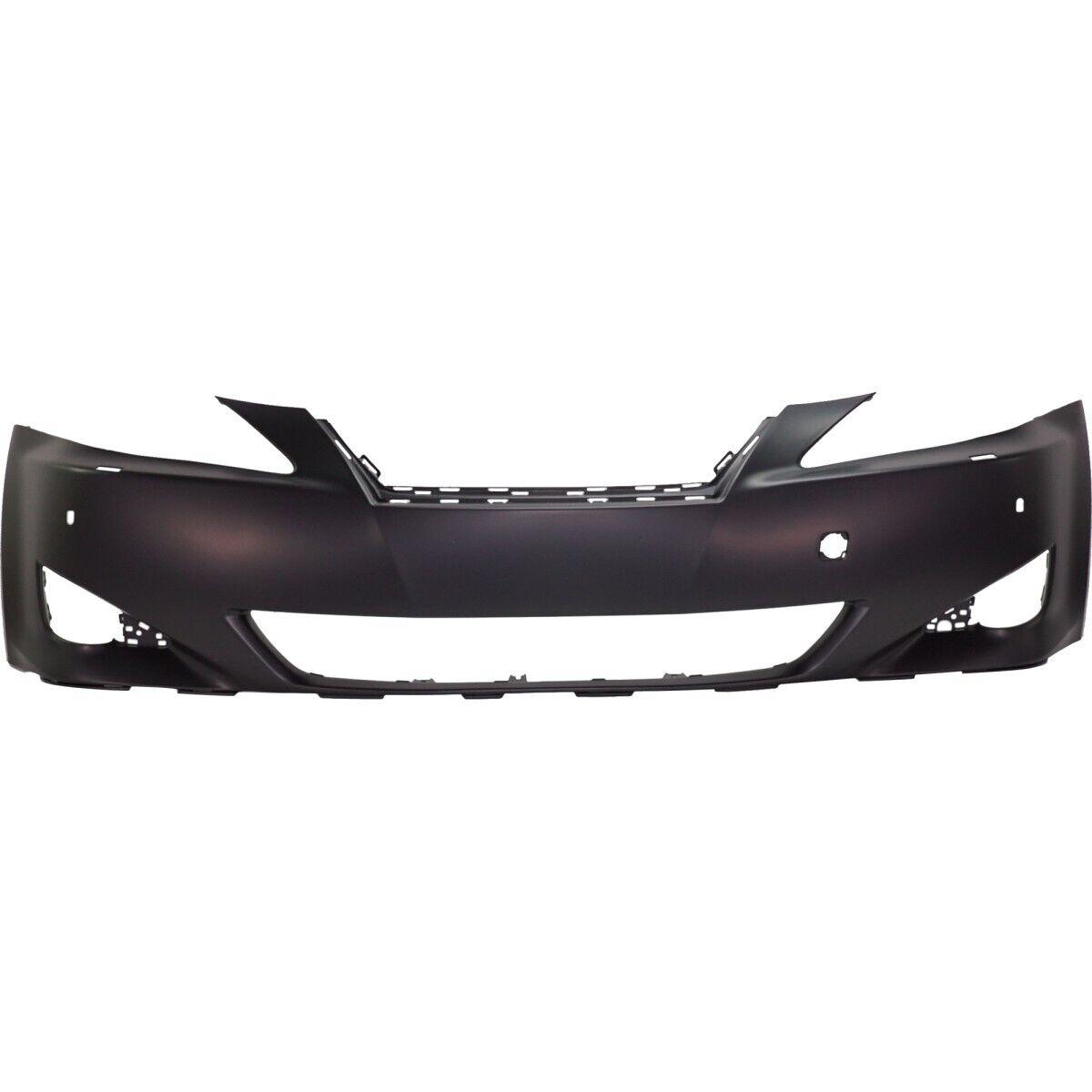 Pare-chocs avant apprêté pour Lexus IS250 Berline 2006-2008 avec trou pour rondelle et capteur, LX1000160
