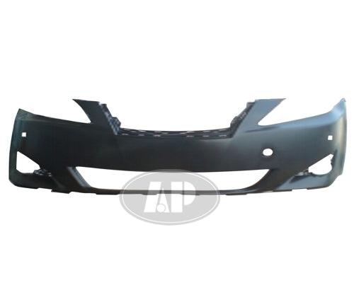 Pare-chocs avant Lexus IS350 Berline 2006-2008 apprêté avec trou pour capteur, sans trou pour rondelle, LX1000161