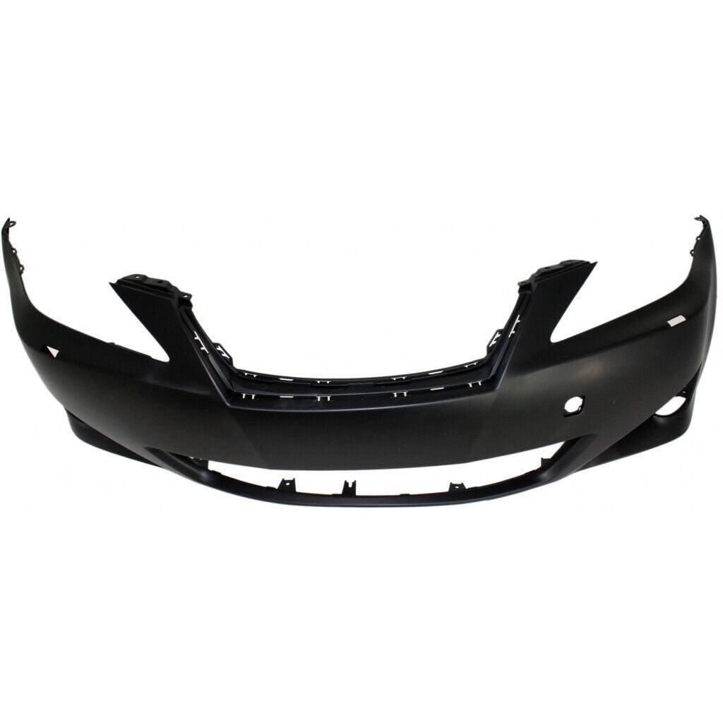 Pare-chocs avant Lexus IS350 Berline 2006-2008 apprêté, sans trou pour capteur, avec trou pour rondelle, LX1000162C