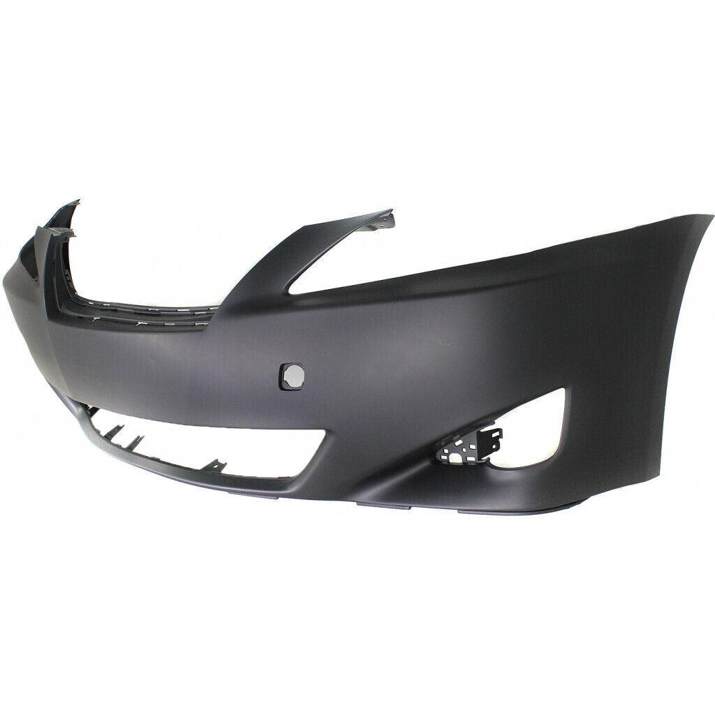 Pare-chocs avant apprêté pour Lexus IS350 Berline 2006-2008, sans cache capteur/lave-glace, LX1000163C
