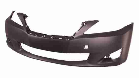Pare-chocs avant Lexus IS250 Berline 2009-2010 apprêté, sans capteur ni rondelle, LX1000188